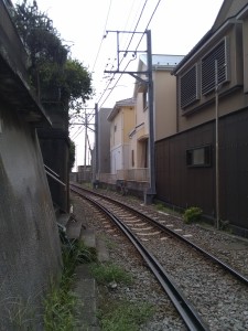 江ノ電の線路